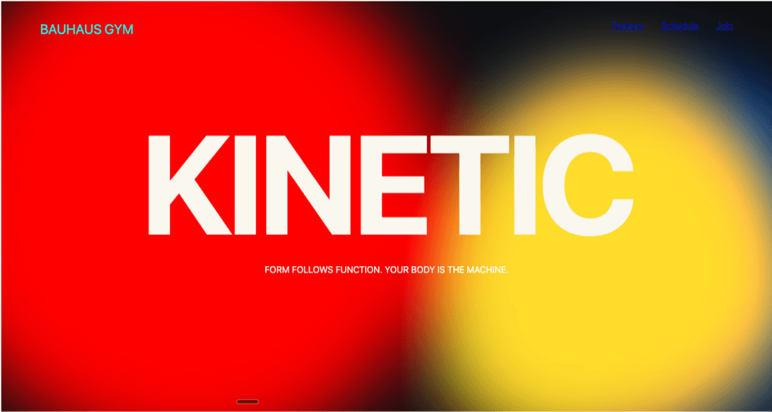 Kinetic Web App