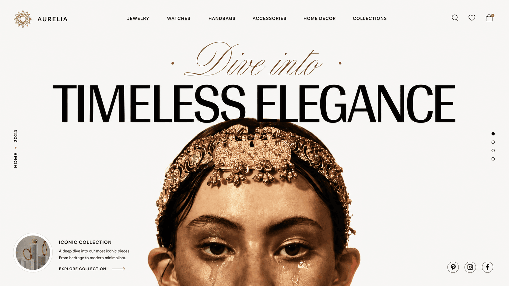 Aurelia Jewelry Storefront